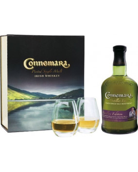 Cadou | CONNEMARA DISTILLERS COFFRET | 2 PAHARE